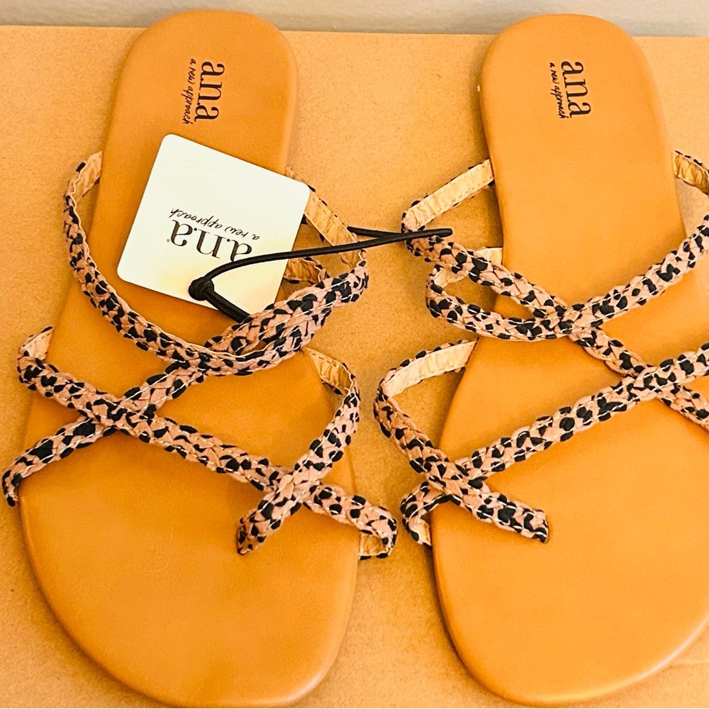 Size 10 Women Leopard Print Women Sandals